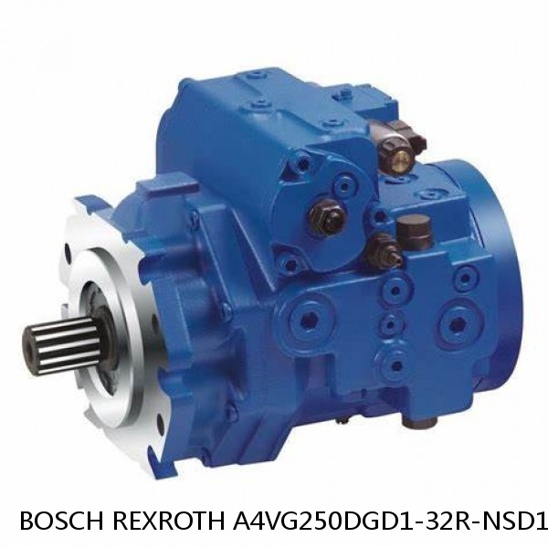 A4VG250DGD1-32R-NSD10F21S-S BOSCH REXROTH A4VG VARIABLE DISPLACEMENT PUMPS