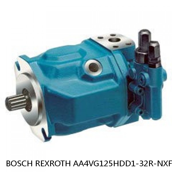 AA4VG125HDD1-32R-NXF60F001D-S BOSCH REXROTH A4VG VARIABLE DISPLACEMENT PUMPS