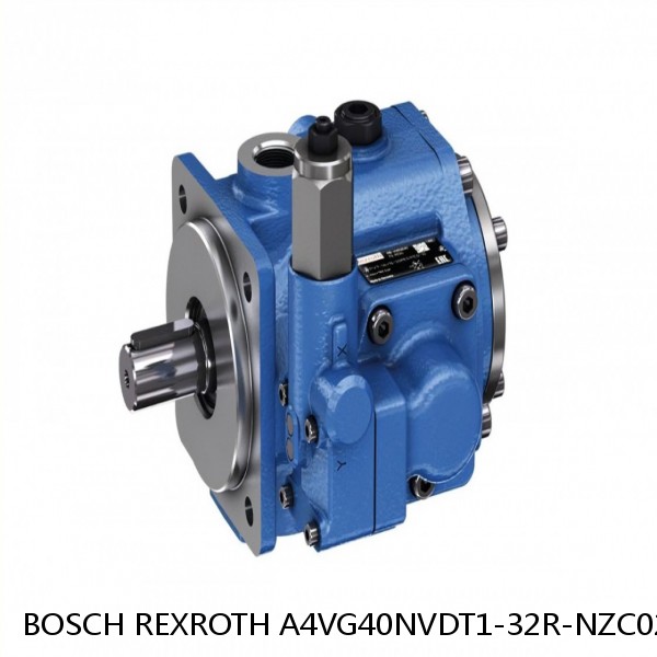 A4VG40NVDT1-32R-NZC02F015S-S BOSCH REXROTH A4VG VARIABLE DISPLACEMENT PUMPS