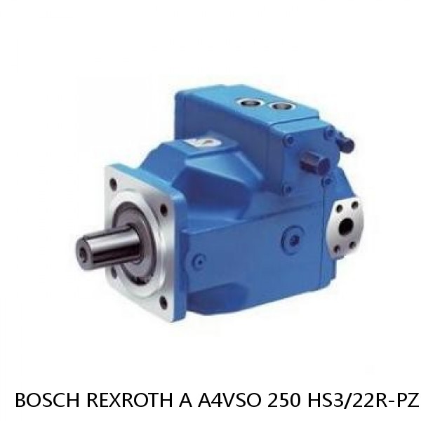 A A4VSO 250 HS3/22R-PZB13N BOSCH REXROTH A4VSO VARIABLE DISPLACEMENT PUMPS
