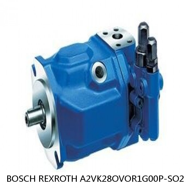 A2VK28OVOR1G00P-SO2 BOSCH REXROTH A2VK VARIABLE DISPLACEMENT PUMPS #1 small image