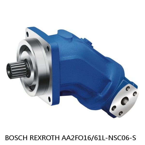 AA2FO16/61L-NSC06-S BOSCH REXROTH A2FO FIXED DISPLACEMENT PUMPS