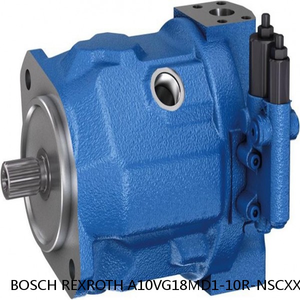A10VG18MD1-10R-NSCXXF003S-S BOSCH REXROTH A10VG AXIAL PISTON VARIABLE PUMP #1 image
