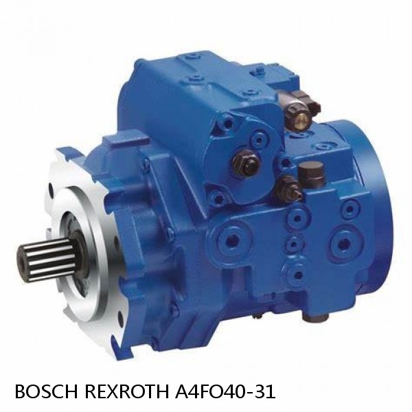 A4FO40-31 BOSCH REXROTH A4FO FIXED DISPLACEMENT PUMPS #1 image