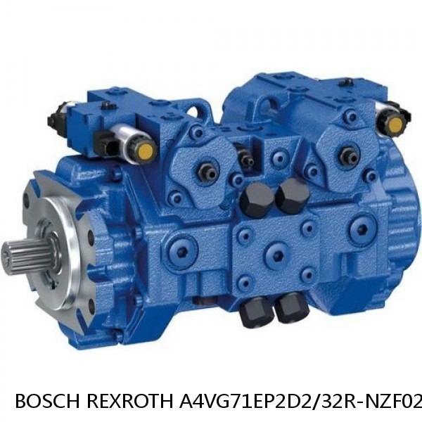 A4VG71EP2D2/32R-NZF02F011PT BOSCH REXROTH A4VG VARIABLE DISPLACEMENT PUMPS #1 image