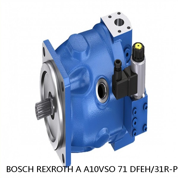 A A10VSO 71 DFEH/31R-PPA12KB4-SO487 BOSCH REXROTH A10VSO VARIABLE DISPLACEMENT PUMPS #1 image