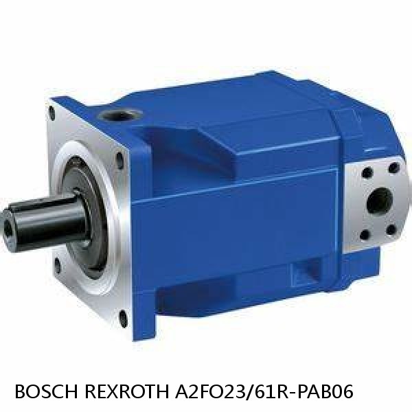 A2FO23/61R-PAB06 BOSCH REXROTH A2FO FIXED DISPLACEMENT PUMPS #1 image